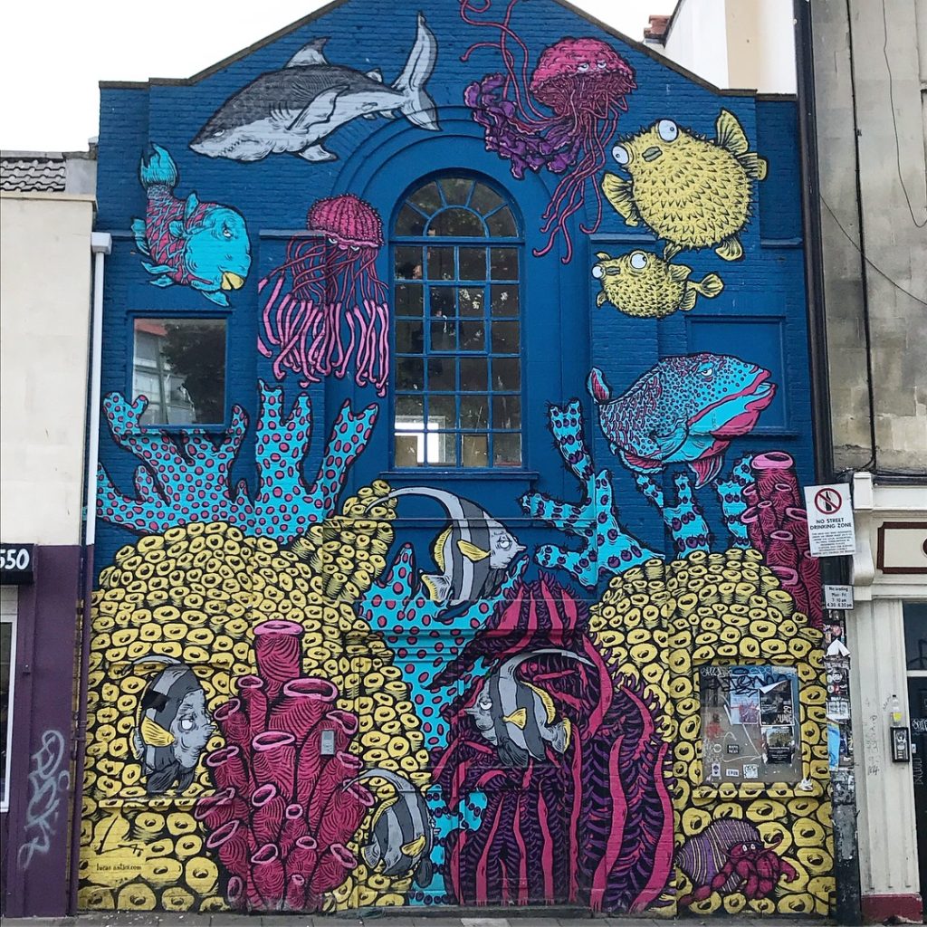 Street art in Bristol