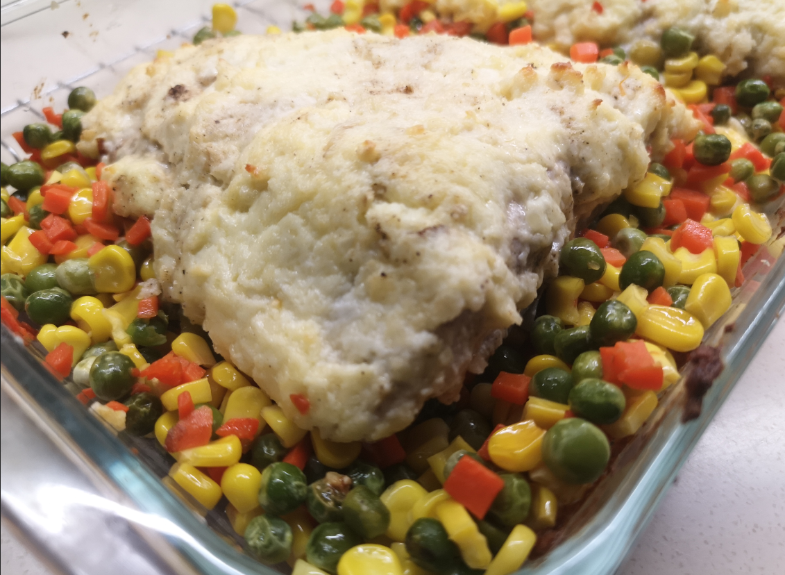 Baked salmon