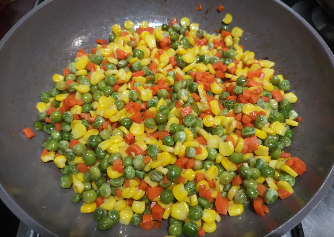 Cooked veggie