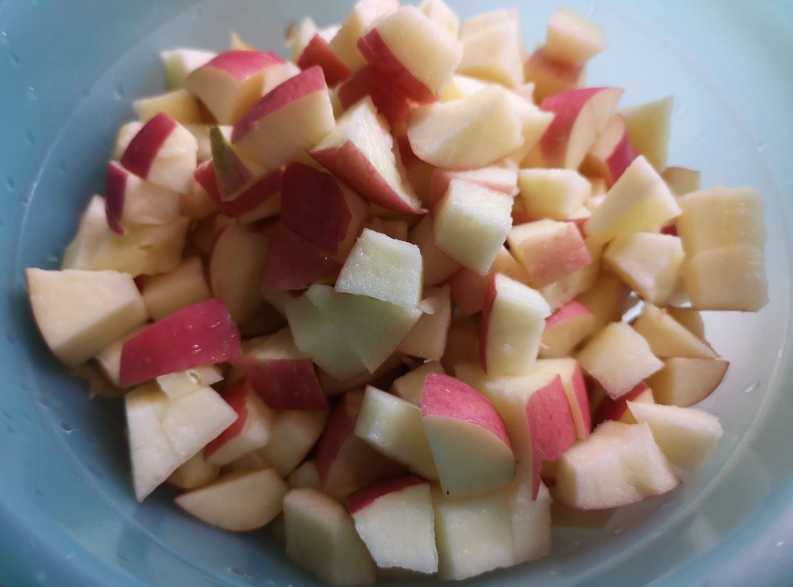 Chopped apple